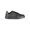Gas Black Polyurethane Women's Sneaker