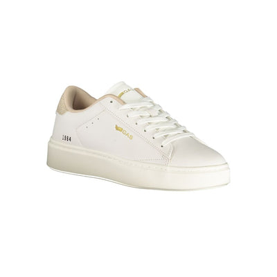 Gas Bianco Polyurethane Women Sneaker