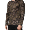 Dolce & Gabbana Multicolor Camouflage Long Sleeves T-shirt