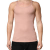 Dolce & Gabbana Pink Sleeveless Round Neck Tank Top  T-shirt