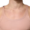 Dolce & Gabbana Pink Sleeveless Round Neck Tank Top  T-shirt