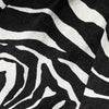 Dolce & Gabbana Black White Zebra Sleeveless A-line Dress