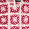 Dolce & Gabbana Multicolor Brick Stitched Crochet Mini Dress