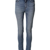 Dolce & Gabbana Blue Washed Cotton Skinny Denim Trouser Jeans