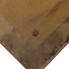 Dolce & Gabbana Brown Logo Silk Men Square Handkerchief Scarf