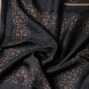 Dolce & Gabbana Black Patterned Square Foulard Scarf