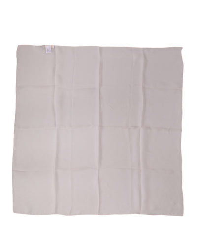 Dolce & Gabbana Pink Silk Neck Wrap Square Foulard Scarf