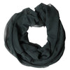Dolce & Gabbana Dark Green Silk Neck Wrap Foulard  Scarf
