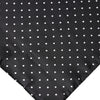 Dolce & Gabbana Black Polka Dot Silk Square Foulard Scarf