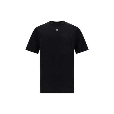 Fendi Black Cotton T-Shirt