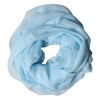 Dolce & Gabbana Light Blue Stole Silk Neck Wrap Shawl Scarf