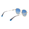 Polaroid Gold Metal Sunglasses