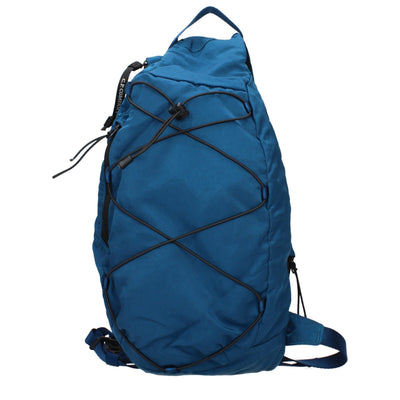 C.P. Company Blue Fabric Crossbody Bag