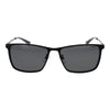 Polaroid Black Metal Sunglasses