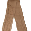 Dolce & Gabbana Brown Silk Stole Neck Wrap Shawl Men Scarf