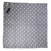 Dolce & Gabbana Blue Polka Dot Silk Square Foulard 91.5cm x 89.5cm Scarf