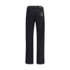 7FOR Blue Cotton Straight-Leg Jeans
