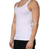 Dolce & Gabbana White Sleeveless Round Neck Tank Top T-shirt