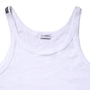 Dolce & Gabbana White Sleeveless Round Neck Tank Top T-shirt
