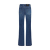 7FOR Blue Cotton Bootcut Jeans