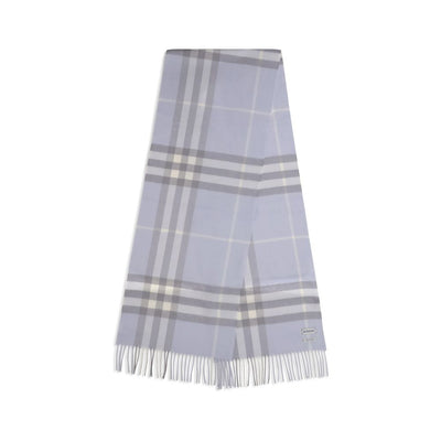 Burberry Light Blue Cashmere Scarf