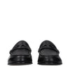 Valentino Garavani Black Leather Slip-On Loafers