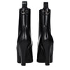Valentino Garavani Black Leather Ankle Boots