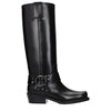 Valentino Garavani Black Leather Boots