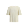 Off-White Cream Cotton T-Shirt