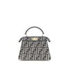 Fendi Blue Fabric Handbag