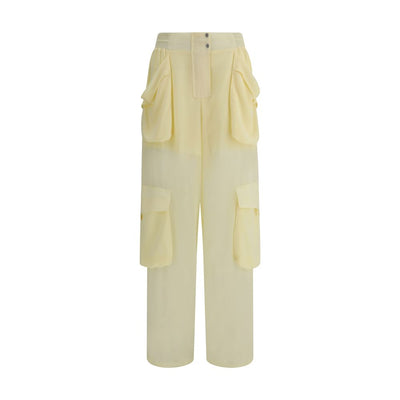 PINKO Bicolor Polyester Cargo Pants