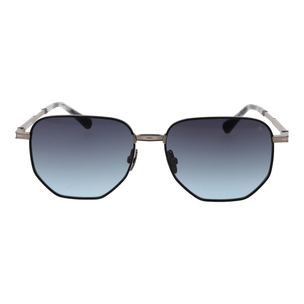 Scotch & Soda Black Metal Sunglasses