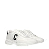 Celine White Leather Athletic Sneakers
