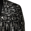 Dolce & Gabbana Black Jazz Club Silk Single Breasted Blazer
