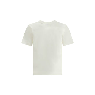 Burberry White Cotton T-Shirt