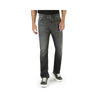 Diesel Black Cotton Straight-Leg Jeans