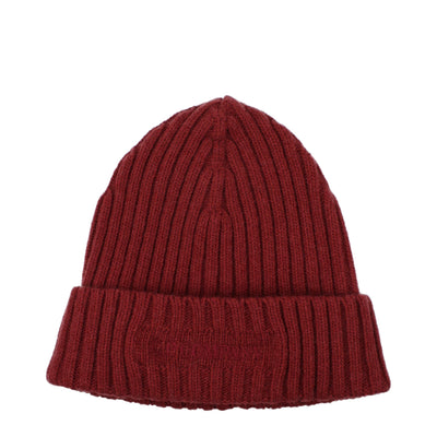 C.P. Company Red Wool Beanie
