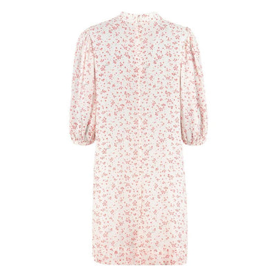 Ganni White Viscose Casual Dress