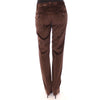 Dolce & Gabbana Brown Cotton Casual Pants