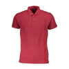 Cavalli Class Multicolor Cotton Polo Shirt