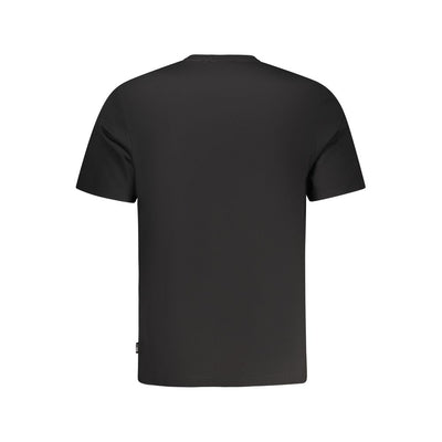 Fila Black Cotton Men T-Shirt