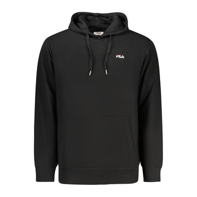 Fila Black Cotton Men's Hoodie
