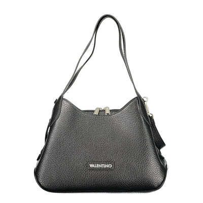 Mario Valentino Black Polyurethane Women Handbag