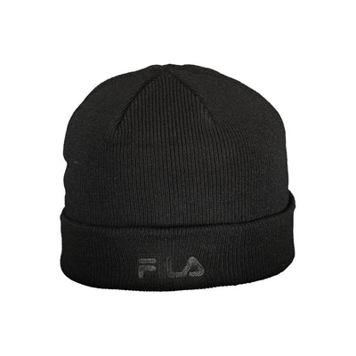 Fila Black Acrylic Mens Cap