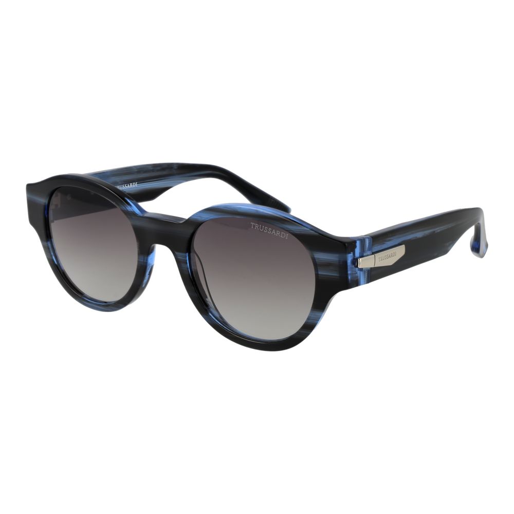 Trussardi Black Acetate Sunglasses