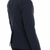 Dolce & Gabbana Blue Cotton Stretch Casual Blazer
