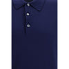 Tom Ford Blue Cotton Polo Shirt