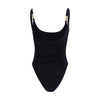 Versace Black Polyamide One-Piece Swimsuit