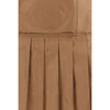 Fendi Brown Silk Mini Skirt